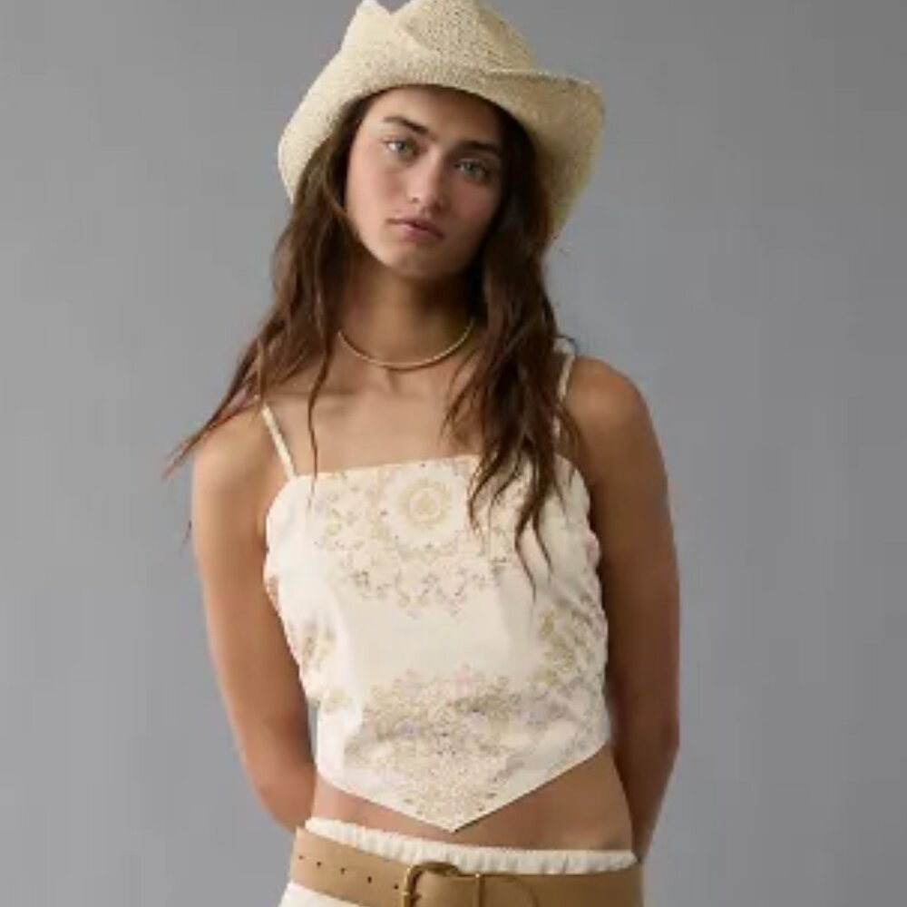 AE Bandana Crop Top size S